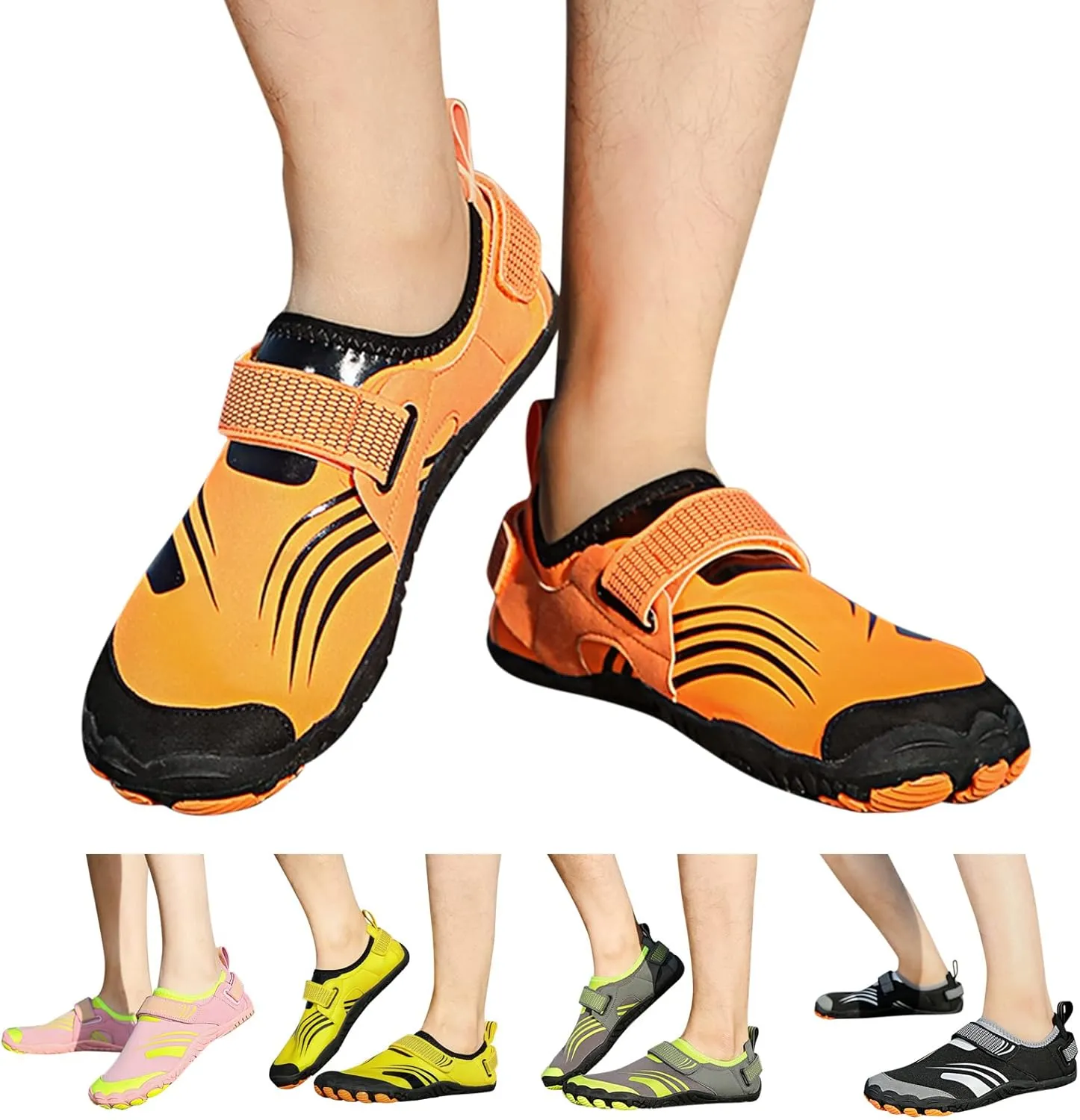 Adult Water Shoes Men Size 10.5 Surf Pool Hiking Diving Walking Hiking