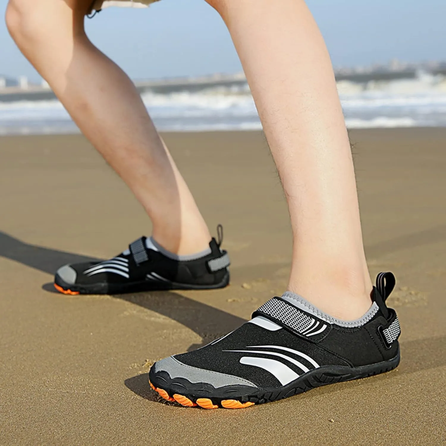 Adult Water Shoes Men Size 10.5 Surf Pool Hiking Diving Walking Hiking