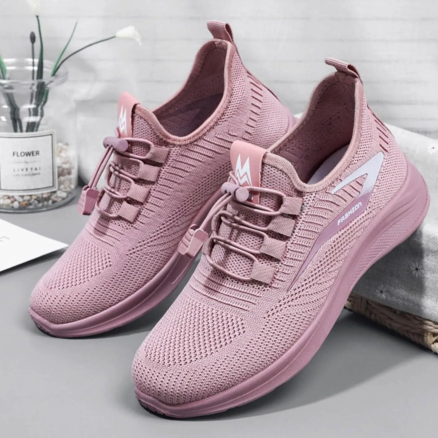 Arch Support Versatile Sneakers for Women Comfort Lightweight Breathable Sock Shoes Arch Support Walking Shoe