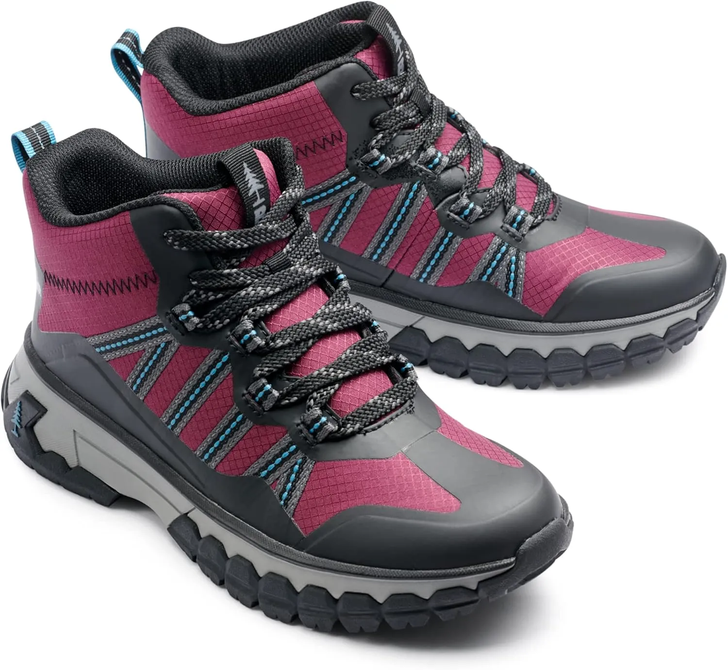 BASS OUTDOOR Women's Peak Webbing Hiker M Ankle Boot