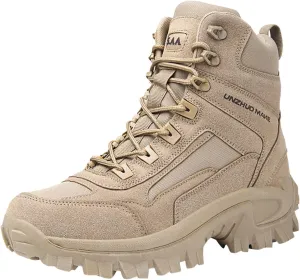 Boys PU Ankle Boots Autumn Winter Warm Men's Fashionable Boots Spring Oversized Zipper Boots Hand crafted Non Slip Durable Work Booties for Outdoor Leisure