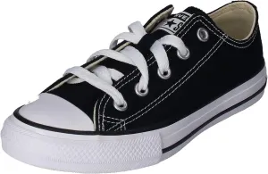 Converse Asox Core Kids Black Canvas Trainer (UK 1, Black)