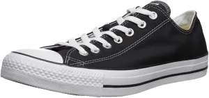 Converse Women's Sneaker, Black White Black, 7