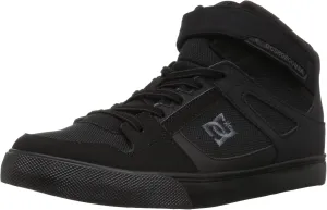DC boys Pure High-top Ev Skate Shoe, Black/Black/Black, 11.5 Little Kid US