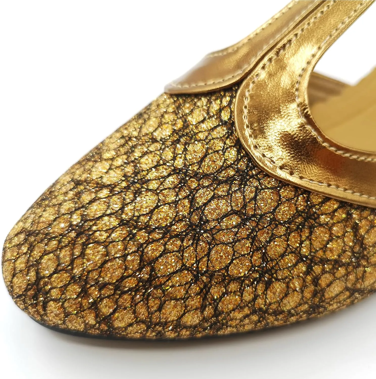 Flapper Shoes for Women 1920s Dance Shoes Vintage Ballroom Salsa Latin Wedding Party Dancing Heels