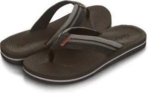 Floopi Flip Flops for Men Premium Canvas Men Beach Sandals With Dotted Texture Footbed Comfort Fit Sandals with Indoor & Outdoor Anti Skid Soles