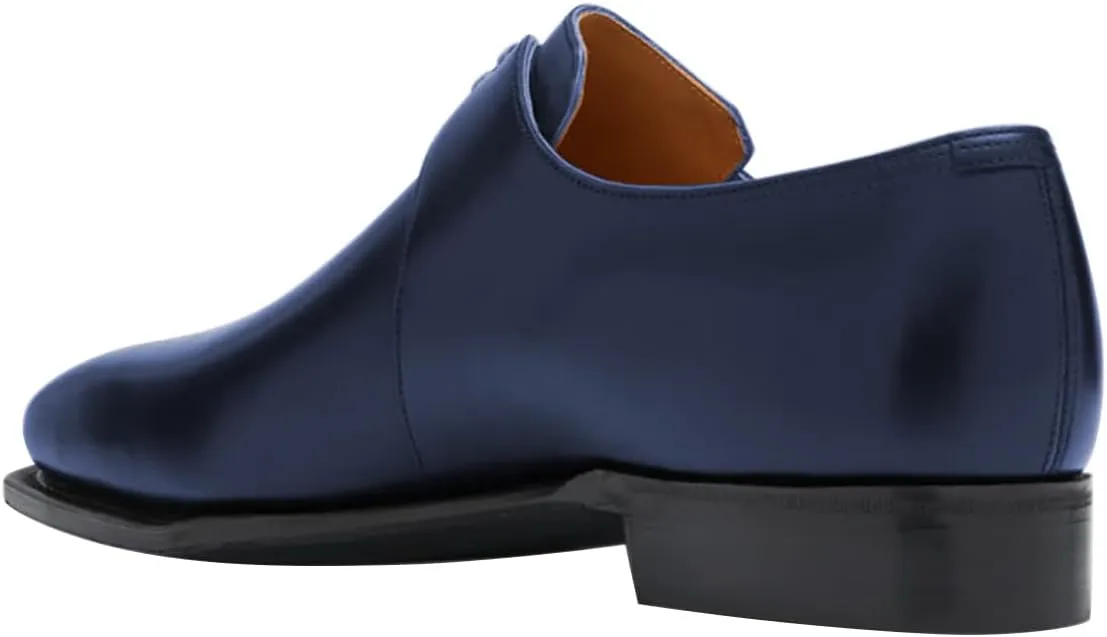 FSJ Men's Lace Up Formal Modern Oxford Dress Shoes Wing Tips Square Toe Casual Business Formal Shoes Size 4-16 US