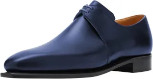 FSJ Men's Lace Up Formal Modern Oxford Dress Shoes Wing Tips Square Toe Casual Business Formal Shoes Size 4-16 US