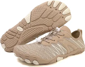Grounded Footwear Shoes Women Men Non-Slip Healthy Pro Barefoot Shoe Quick-Dry Aqua Shoes Unisex Ortho Stretch Cushion Sneakers Breathable Walking Sneakers with Non-Slip Sole & Wide Toe Box