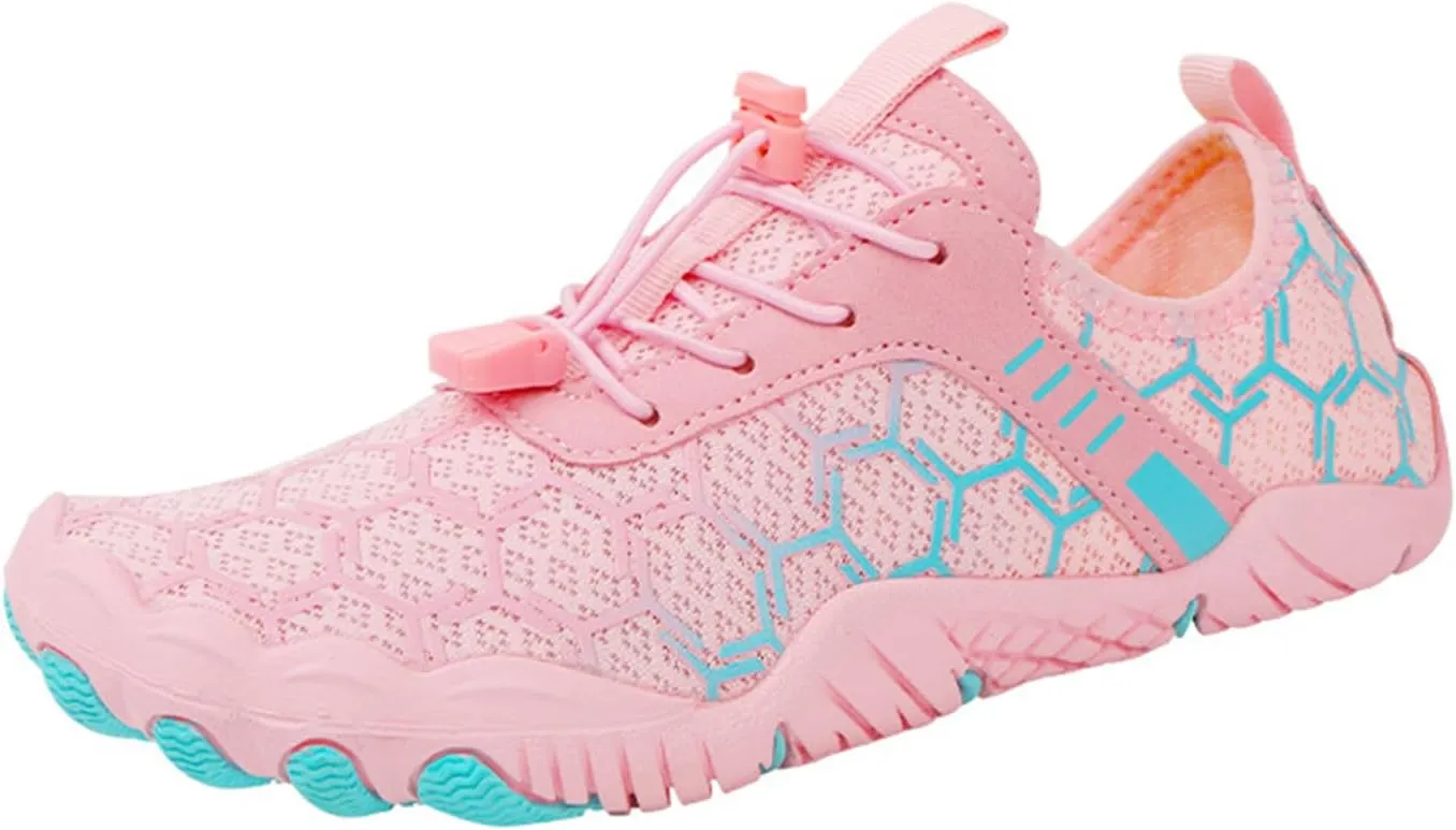 Grounding Shoes for Women Men Non-Slip Quick Dry Barefoot Shoes Unisex Wide Toe Athletic Outdoor Hiking Footwear Lightweight Beach Swim Aqua Pool Sneaker