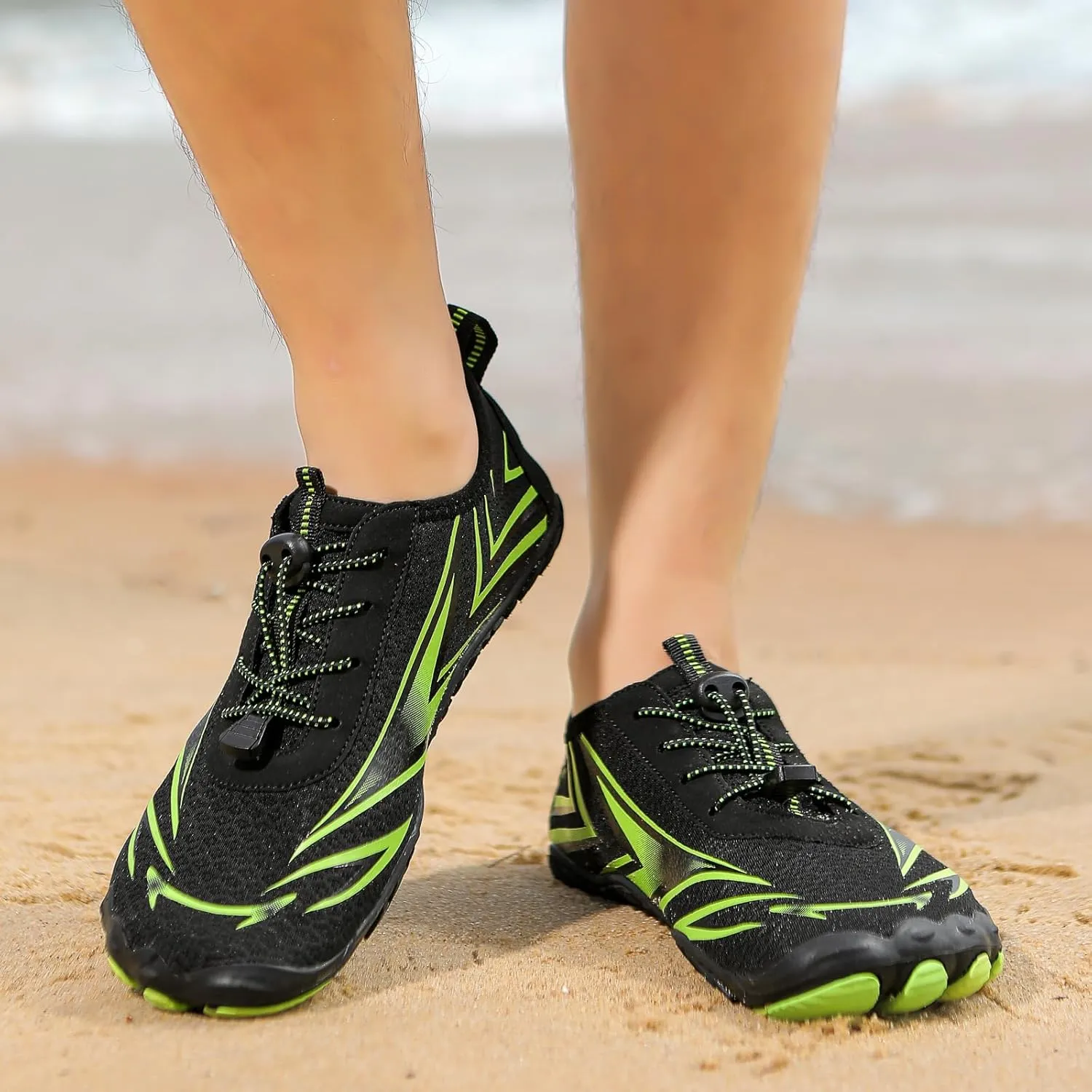 Grounding Shoes for Women Men Quick Dry Barefoot Footwear Unisex Non-Slip Wide Toe Box Footwear Fashion Lightweight Breathable Outdoor Sneakers Swim Pool Beach Hiking Shoes
