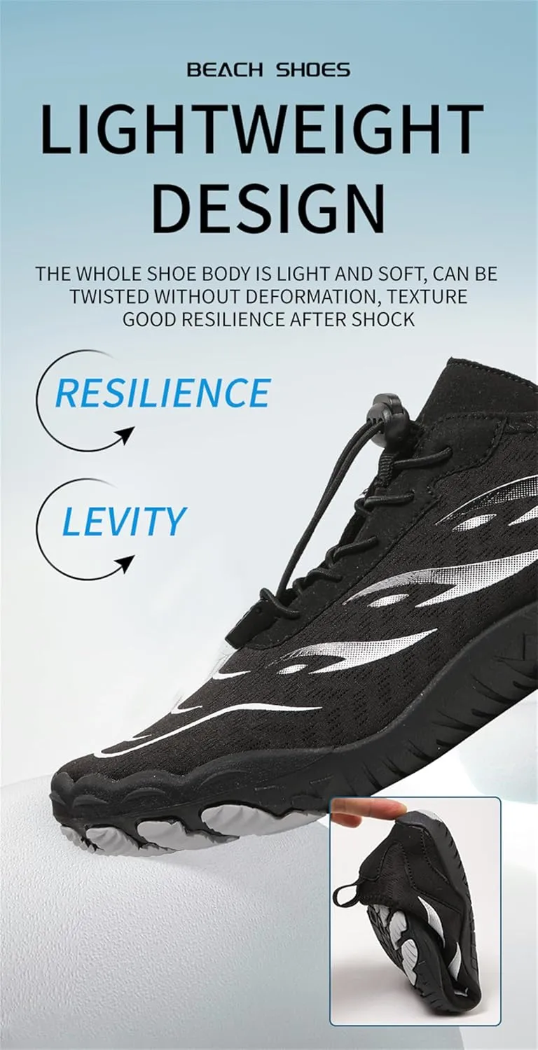Grounding Shoes for Women Wide Toe Hike Barefoot Water Shoes Men Pro-Healthy & Non-Slip Quick Dry Footwear Lightweight Breathable Running Walking Sneakers Unisex