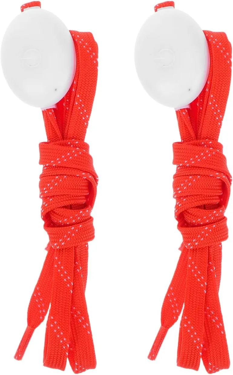 HANABASS 1 Pair Light up Shoelaces LED Shoelaces Luminous Shoe Laces Light up Shoestrings Flashing Shoelaces LED