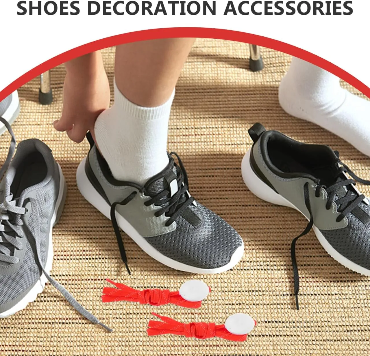 HANABASS 1 Pair Light up Shoelaces LED Shoelaces Luminous Shoe Laces Light up Shoestrings Flashing Shoelaces LED