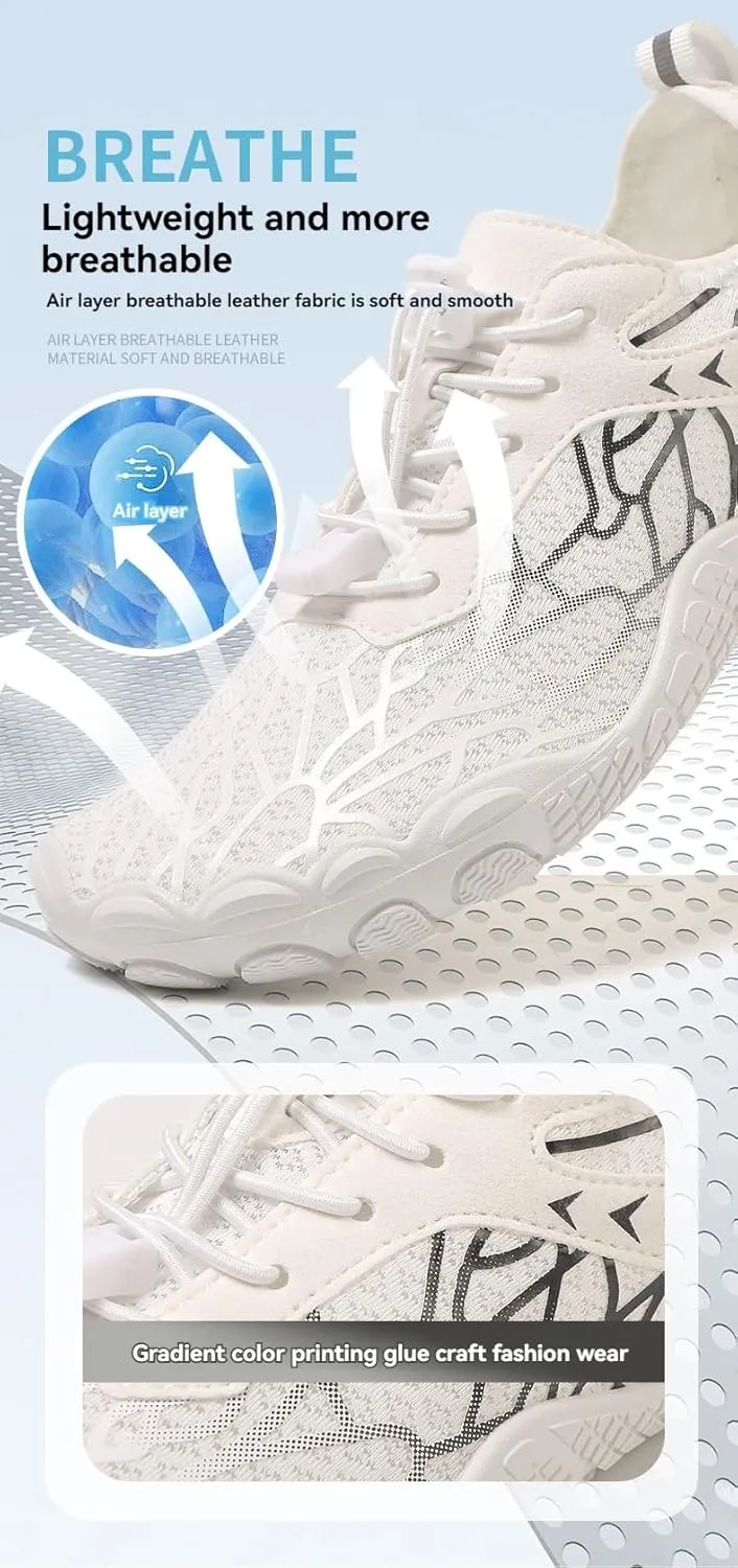 Hike Barefoot Footwear Womens Mens,Non-Slip Outdoor Unisex Lightweight Pro Barefoot Shoes Outdoor Healthy Wide Toe Box Shoes Hiking Breathable Quick Dry Trail Running Shoe