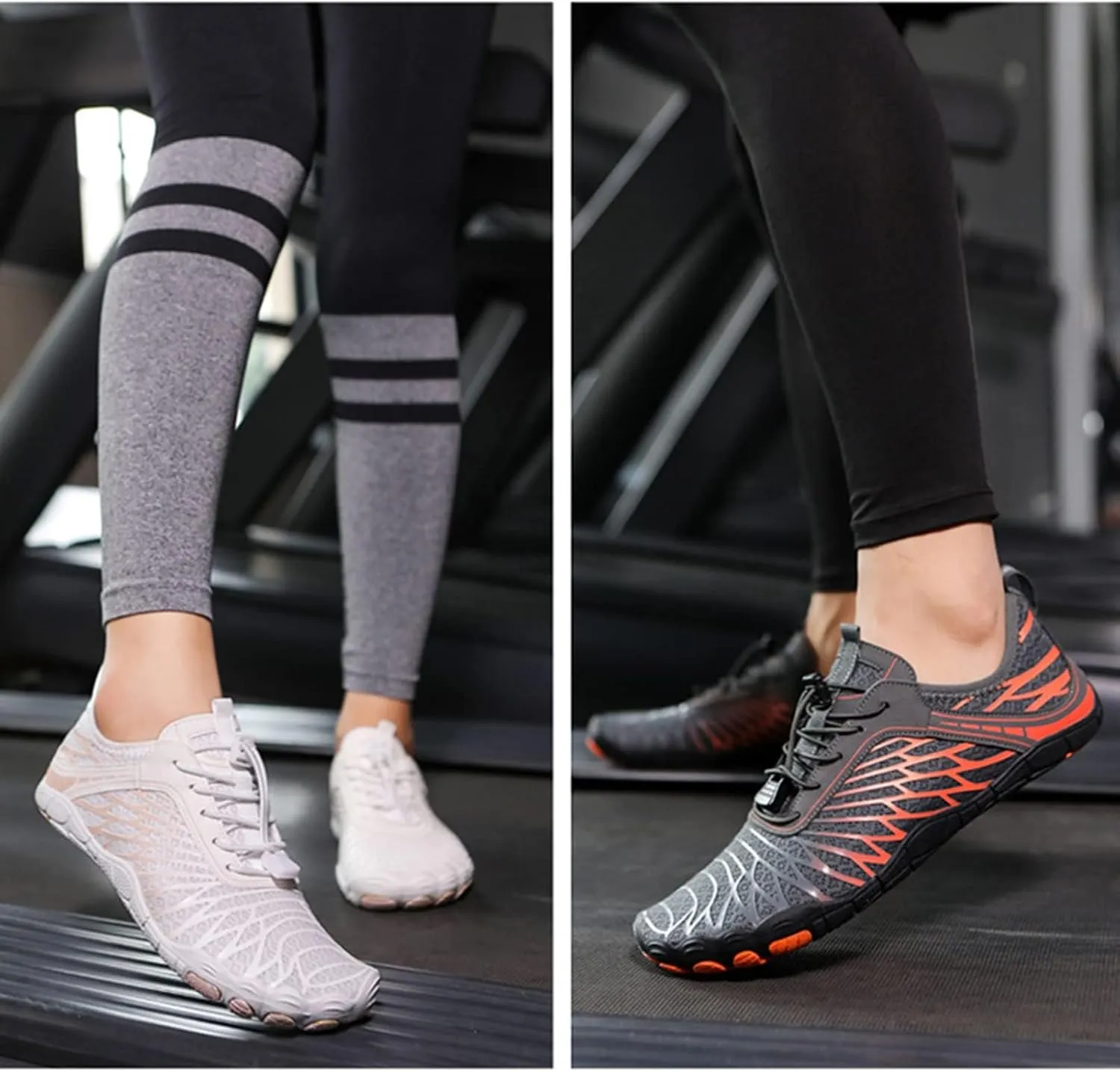 Hike Barefoot Footwear Womens Mens,Non-Slip Outdoor Unisex Lightweight Pro Barefoot Shoes Outdoor Healthy Wide Toe Box Shoes Hiking Breathable Quick Dry Trail Running Shoe