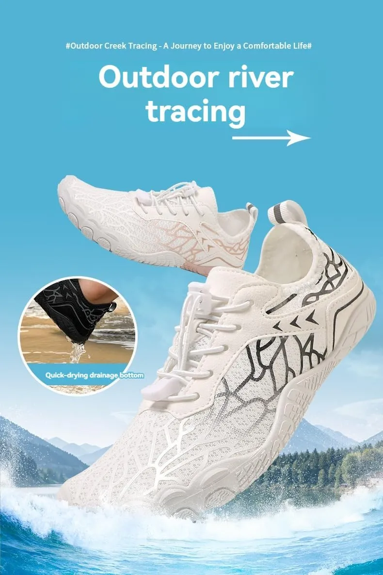 Hike Barefoot Footwear Womens Mens,Non-Slip Outdoor Unisex Lightweight Pro Barefoot Shoes Outdoor Healthy Wide Toe Box Shoes Hiking Breathable Quick Dry Trail Running Shoe