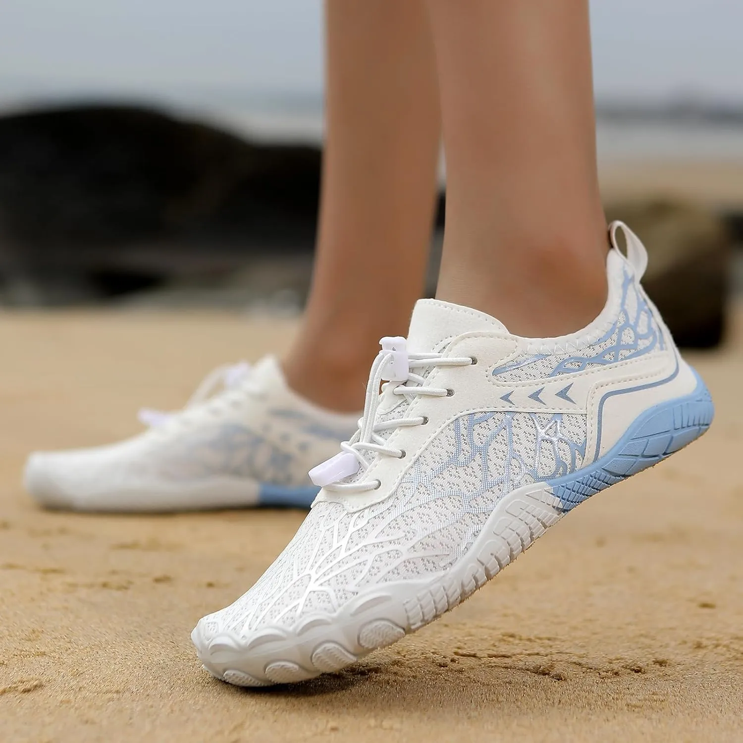 Hike Barefoot Shoes for Women Minimalist Trail Running Barefoot Shoes Wide Toe Box Comfortable Athletic Footwear Pro Healthy and Non-Slip Breathable Barefoot Shoe Hiking Walking Shoe Unisex