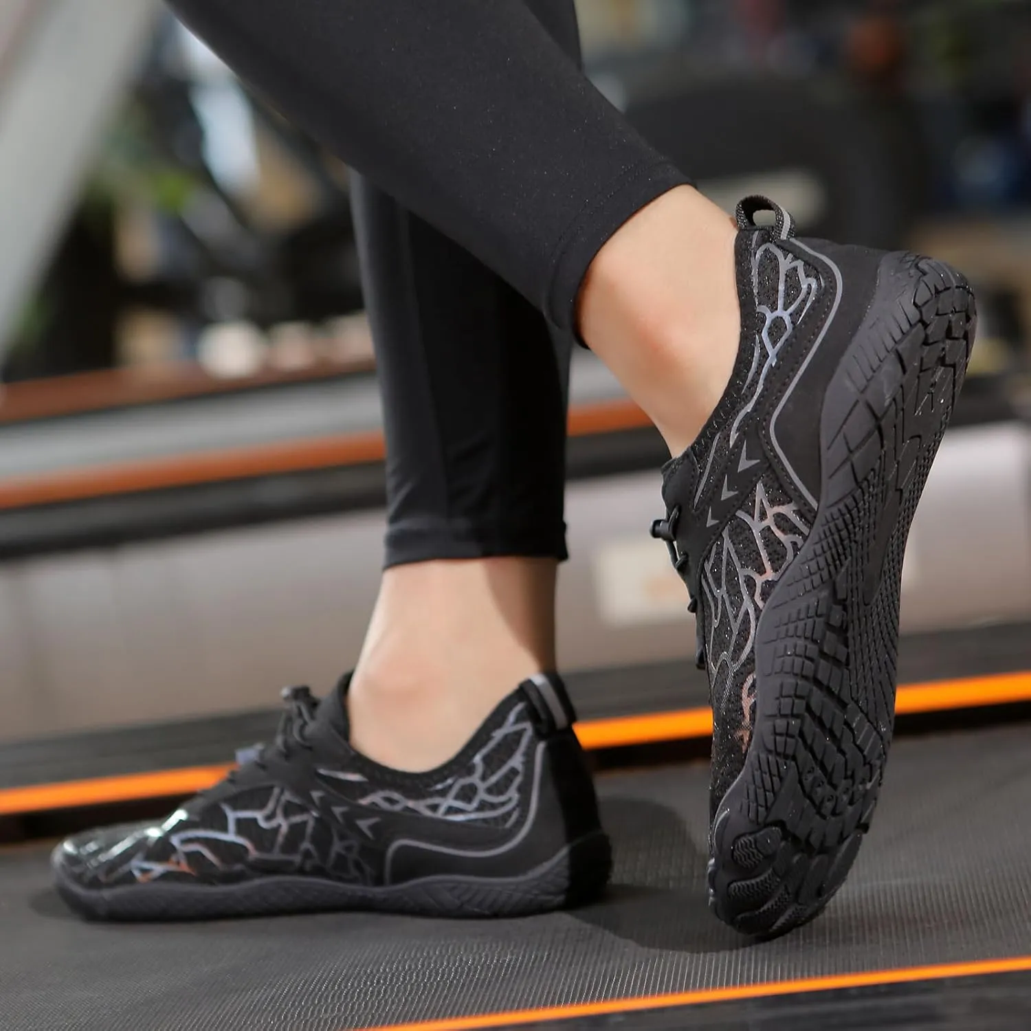 Hike Barefoot Shoes for Women Minimalist Trail Running Barefoot Shoes Wide Toe Box Comfortable Athletic Footwear Pro Healthy and Non-Slip Breathable Barefoot Shoe Hiking Walking Shoe Unisex