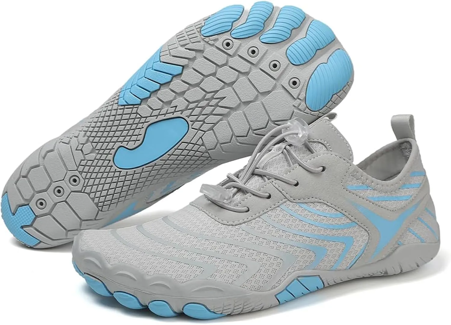 Hike Barefoot Shoes Women Men Pro Barefoot Shoes Healthy & Non-Slip Lightweight Breathable Sneakers Unisex Quick Dry Zero Drop Trail Running Shoe with Wide Toe Box Sneakers