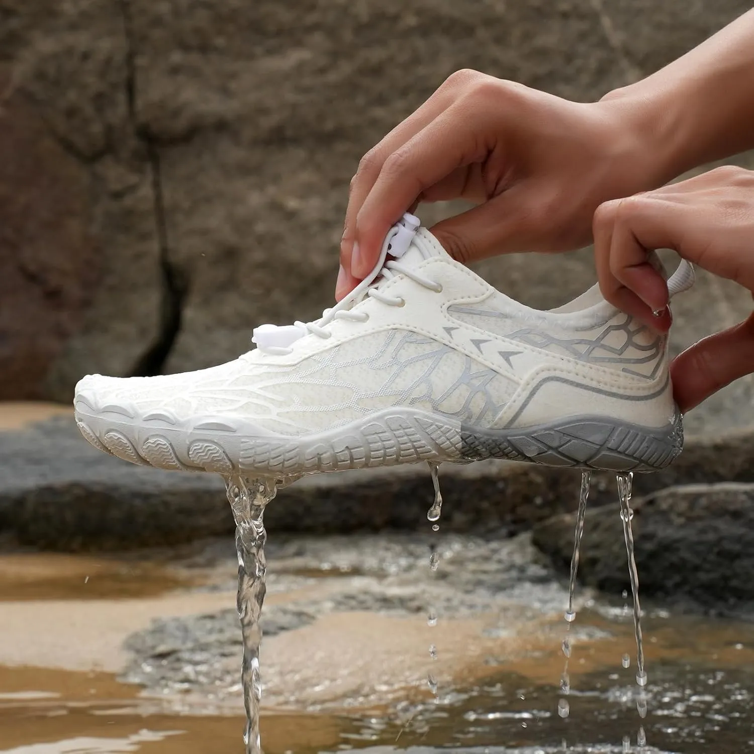Hike Barefoot Shoes Women Wide Toe Box Hiking Shoes Pro Barefoot Shoe Running Healthy & Non-Slip Barefoot Outdoor Shoe Unisex