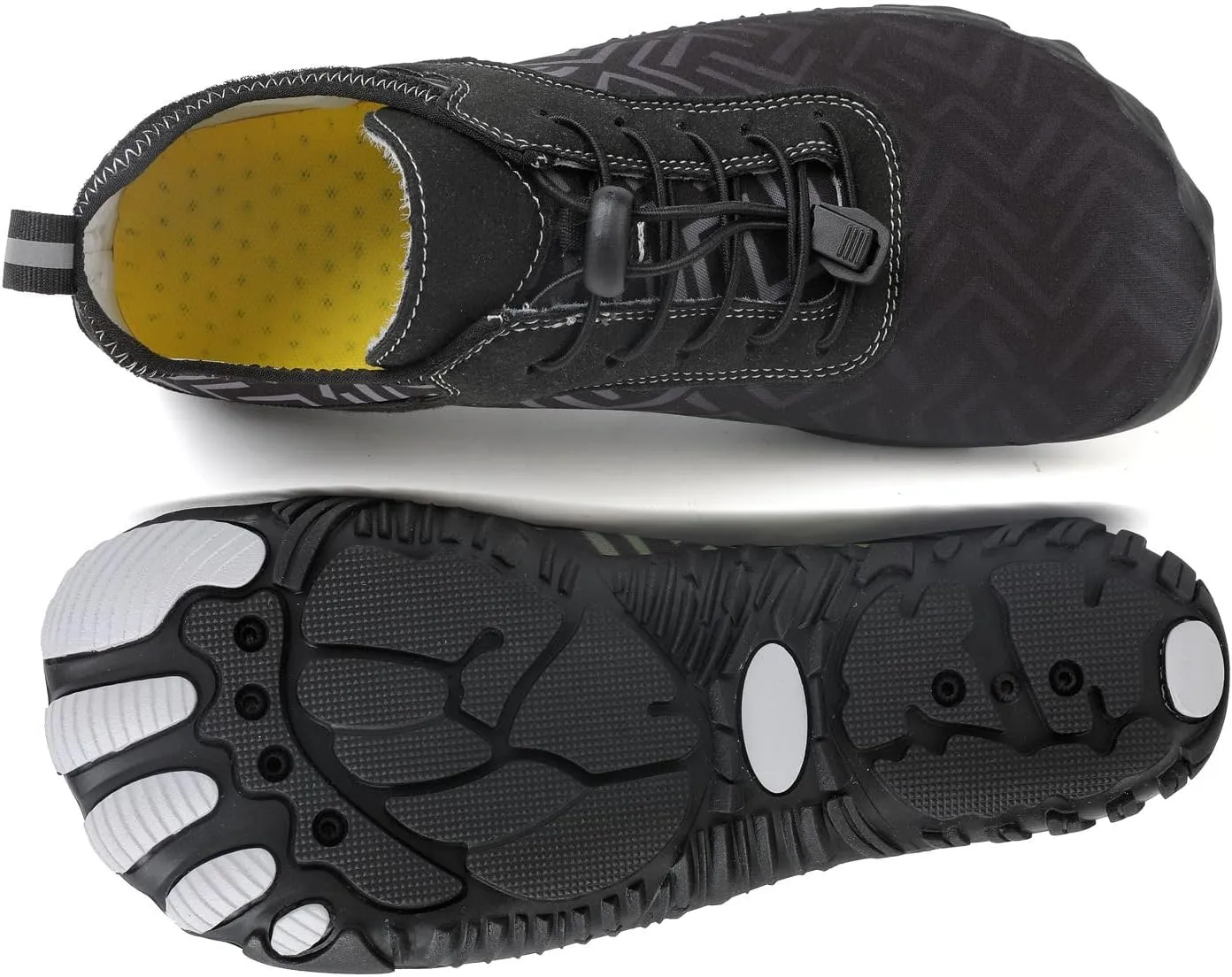 Hike Barefoot Shoes Womens Mens Anti-Slip Grounded Footwear Unisex Quick-Dry Wide Toe Box Healthy Breathable Sneaker Beach Pool Aqua Swim Surf Walking Hiking Shoes