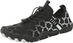 Hike Shoes Women Men Pro Barefoot Shoes with Wide Toe Box Healthy & Non-Slip Lightweight Breathable Sneakers Unisex Quick Dry Zero Drop Trail Running Shoe Sneakers