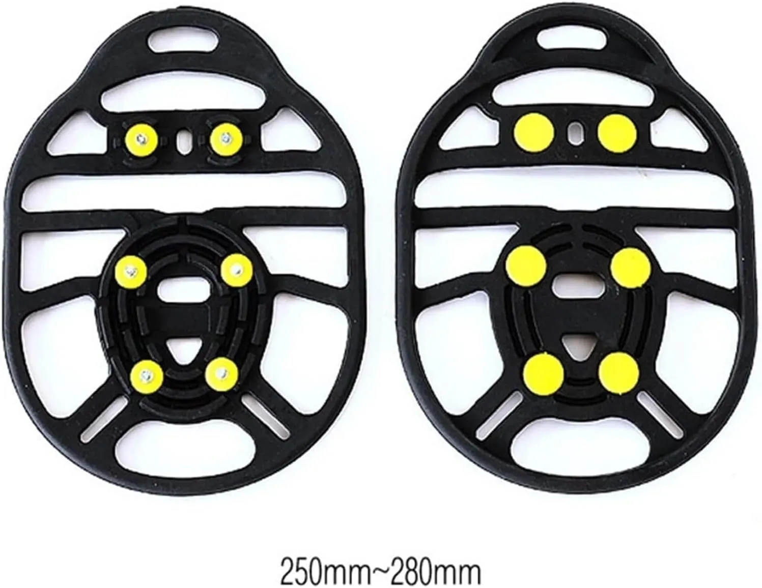 Ice Snow Grips Ice Cleats SixTooth Crampons Ice Drifts Snow and Ice Crampons Snow Hiking Anti Slip Crampons Outdoor Climbing Spikes On Shoes Shoe Spikes