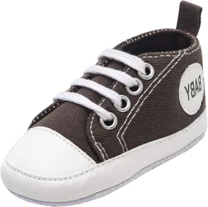 Infant Baby Girl Boy Canvas Shoes Soft Sole Shoes Ankle Sneaker Toddler Shoes First Indoor Outdoor Shoes