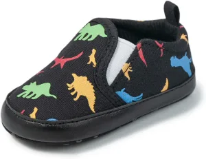 Infant Baby Girls Boys Canvas Shoes Soft Sole Toddler Slip On Newborn Crib Moccasins Casual Sneaker Flat Lazy Loafers