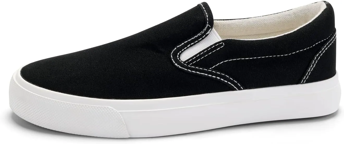 JUDIS Womens Slip on Canvas Shoes Classic Sneakers Loafers Shoes Casual Fashion Shoes