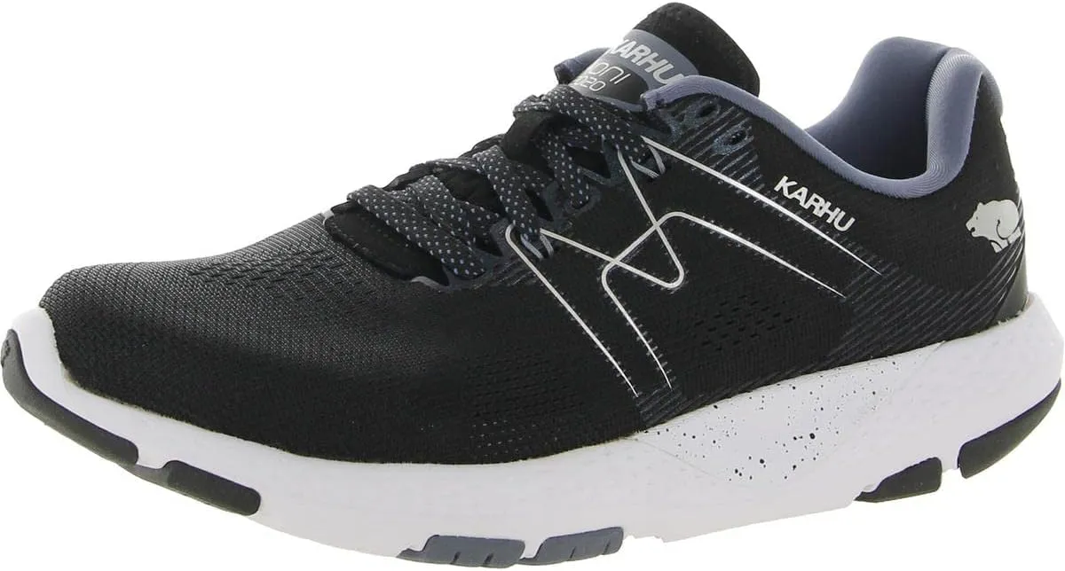 Karhu Ikoni 2020, Women's Running, Wide, Jet Black/Folkstone Grey (Jet Black/Folkstone Grey, Numeric_8_Point_5)