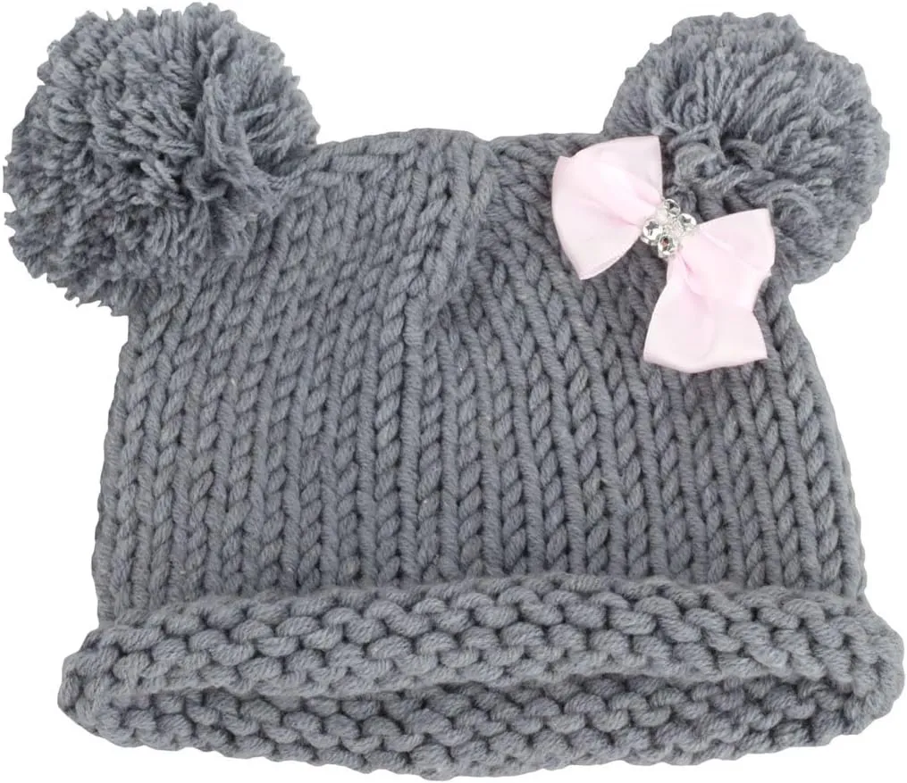 Knit Crochet Baby Booties Newborn Socks Handmade Shoes Deep
