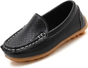 Leather Soft Sole Sneake Fot Toddler Baby Boys Non Slip Flat Shoes Casual Dance Dress Lightweight Cozy Sport Shoes