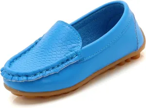 Leather Soft Sole Sneake Fot Toddler Baby Boys Non Slip Flat Shoes Casual Dance Dress Lightweight Cozy Sport Shoes