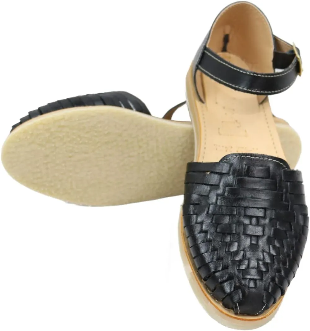 Macarena Collection Sandals women Huarache Sandal Colorful Leather Mexican Style 927 Ankle Strap