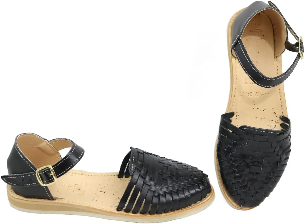 Macarena Collection Sandals women Huarache Sandal Colorful Leather Mexican Style 927 Ankle Strap