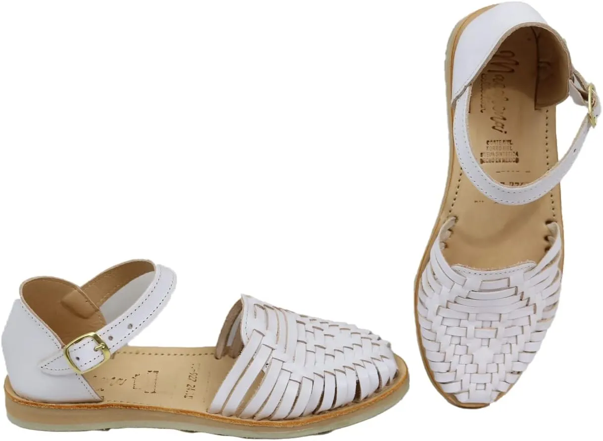 Macarena Collection Sandals women Huarache Sandal Colorful Leather Mexican Style 927 Ankle Strap