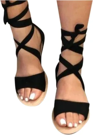 Masbird Sandals for Women Casual Summer,Women's Sandals Bohemian Beach Sandals Gladiator Sandals Retro Back Zip Flat Shoes