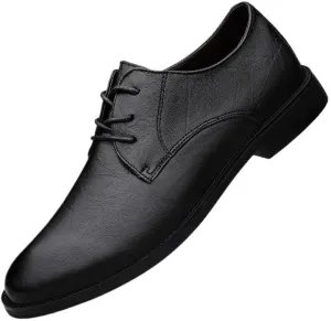 Mens Classic Formal Oxford Shoes Patent Leather Tuxedo Wedding Business Dress Shoes Comfortable Elegant Slip On Stylish Pointed Toe Non Slip Formal Party