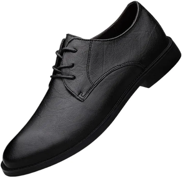 Mens Classic Formal Oxford Shoes Patent Leather Tuxedo Wedding Business Dress Shoes Comfortable Elegant Slip On Stylish Pointed Toe Non Slip Formal Party
