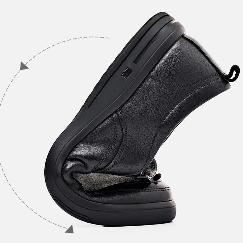 Men's Classic Lace-up Formal Oxfords Fashion Casual Classic Pointed-Toe Formal Shoes for Wedding Evening Uniform Party Office Dress Shoes
