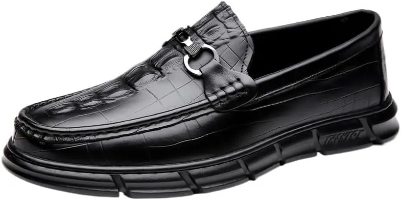 Men's Double Monk Strap Fashion Luxury Slip on Formal Business Shoes Comfort Hand Stitched Formal Derby Shoes