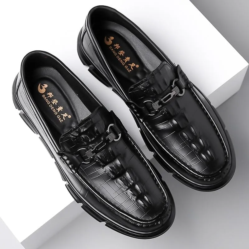 Men's Double Monk Strap Fashion Luxury Slip on Formal Business Shoes Comfort Hand Stitched Formal Derby Shoes