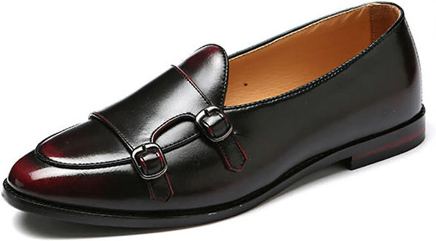 Men's Dress Shoes for Men Formal Oxford Tuxedo Dress Shoes PU Leather Modern Formal Business Derby Shoes