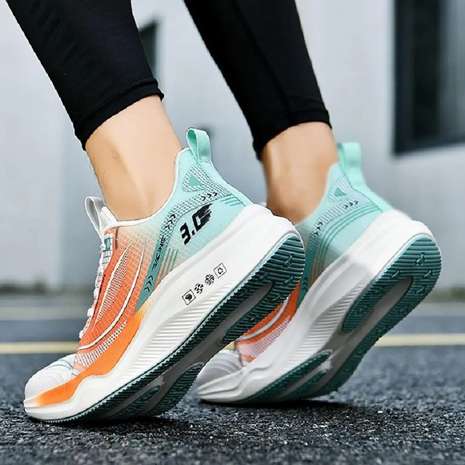 Mens Dress Shoes Platform Sneakers for Women Black Womens Loafers with Arch Support Soft Sole Fashion Christmas Shoes for Women Athletic Round Toe Slip On Casual