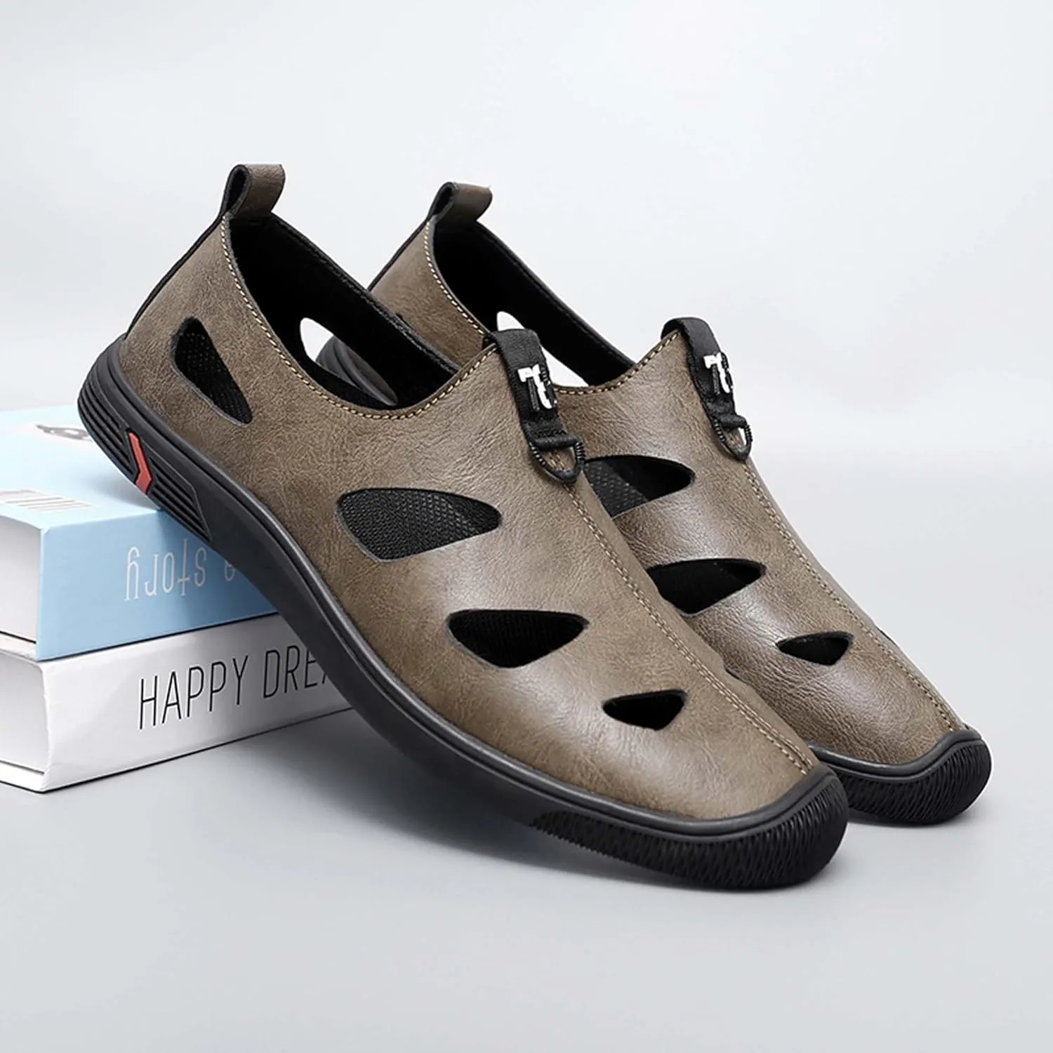 Men's Formal Shoes Oxford Casual Retro Classic Comfortable Formal Derby Men's Business Formal Shoes, Closed Toe Shallow Mouth Wide Casual Shoes Comfortable Driving Walking Shoes，Wading Shoes