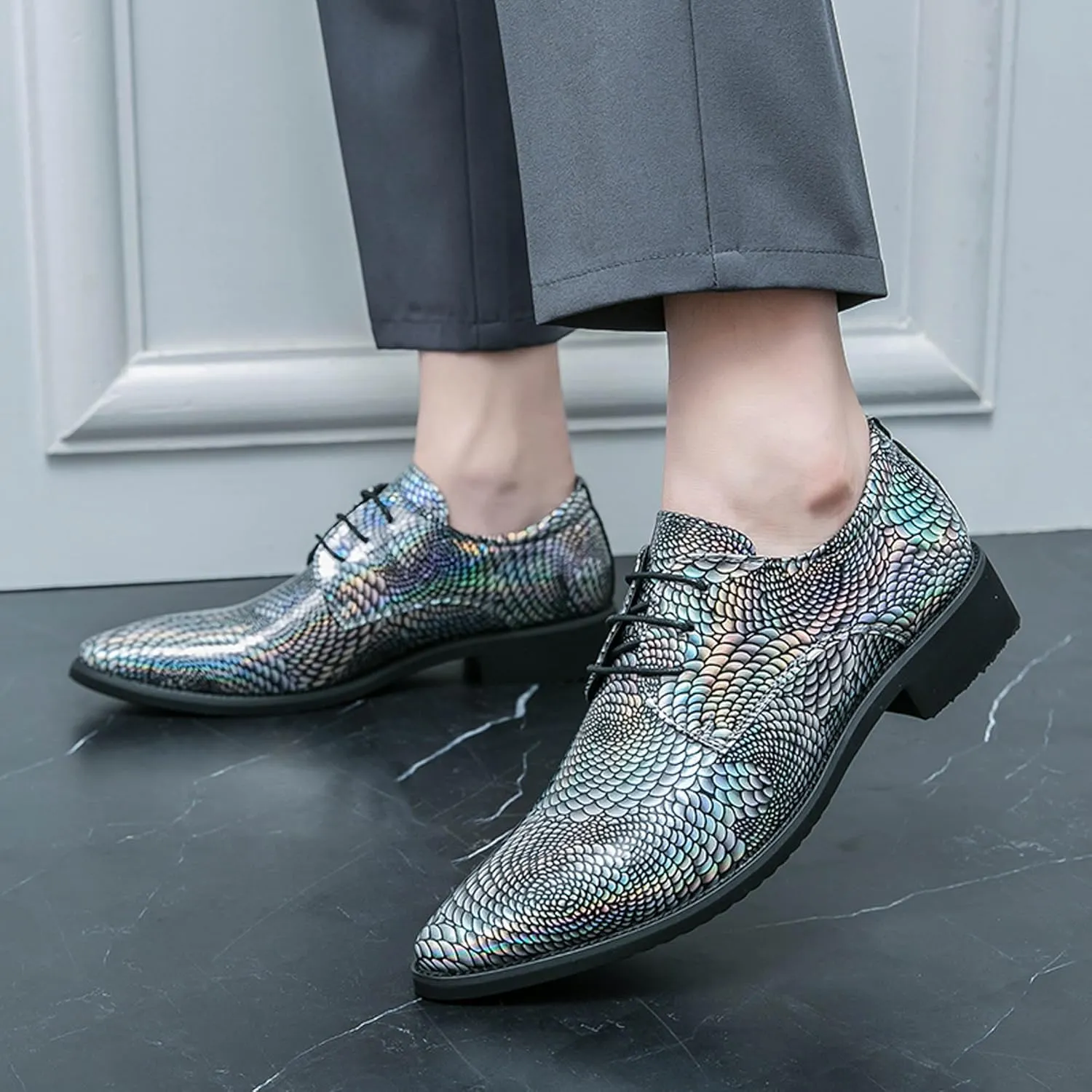 Men's Formal Shoes Oxford Casual Retro Classic Comfortable Formal Dress Derby Business Formal Dress Shoes