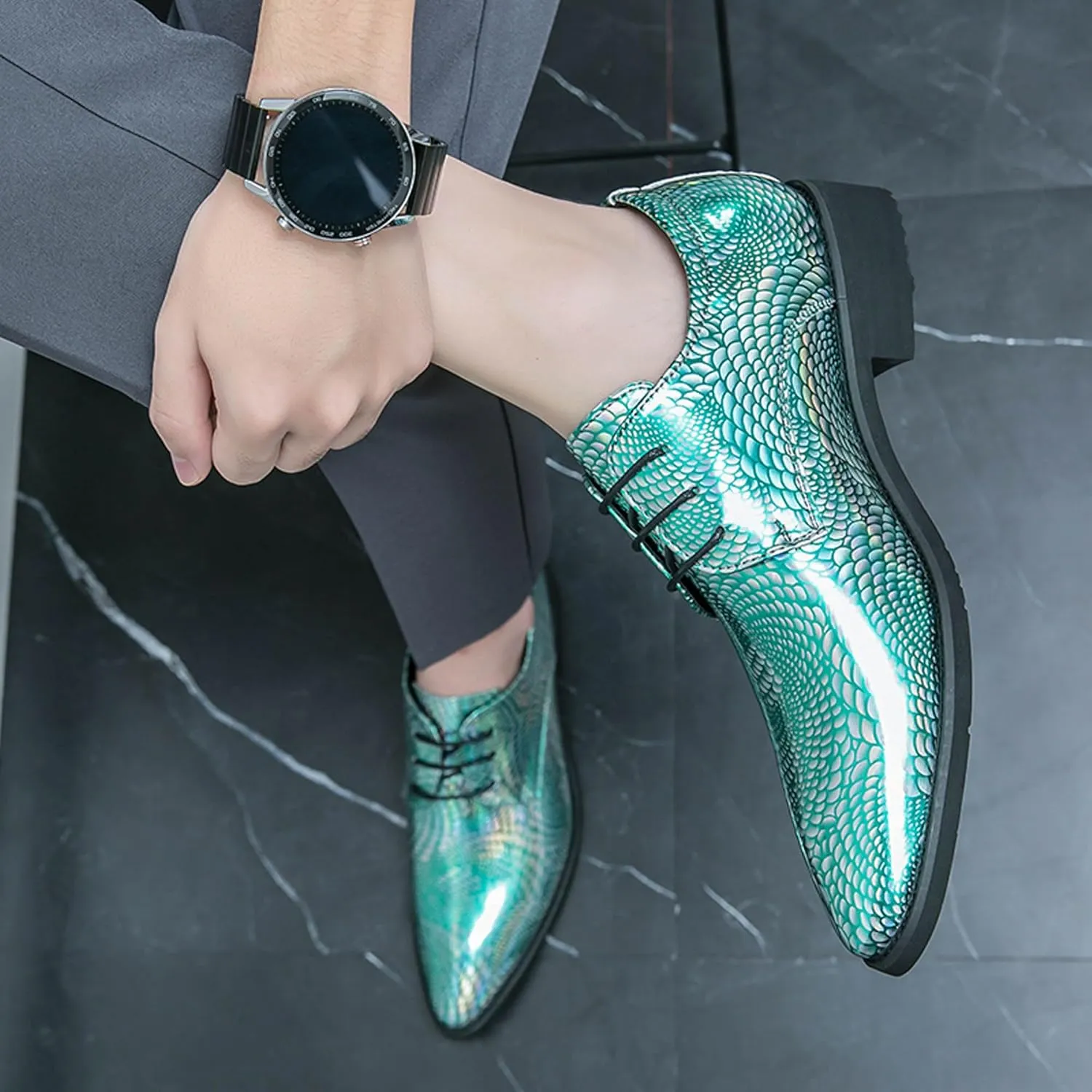 Men's Formal Shoes Oxford Casual Retro Classic Comfortable Formal Dress Derby Business Formal Dress Shoes