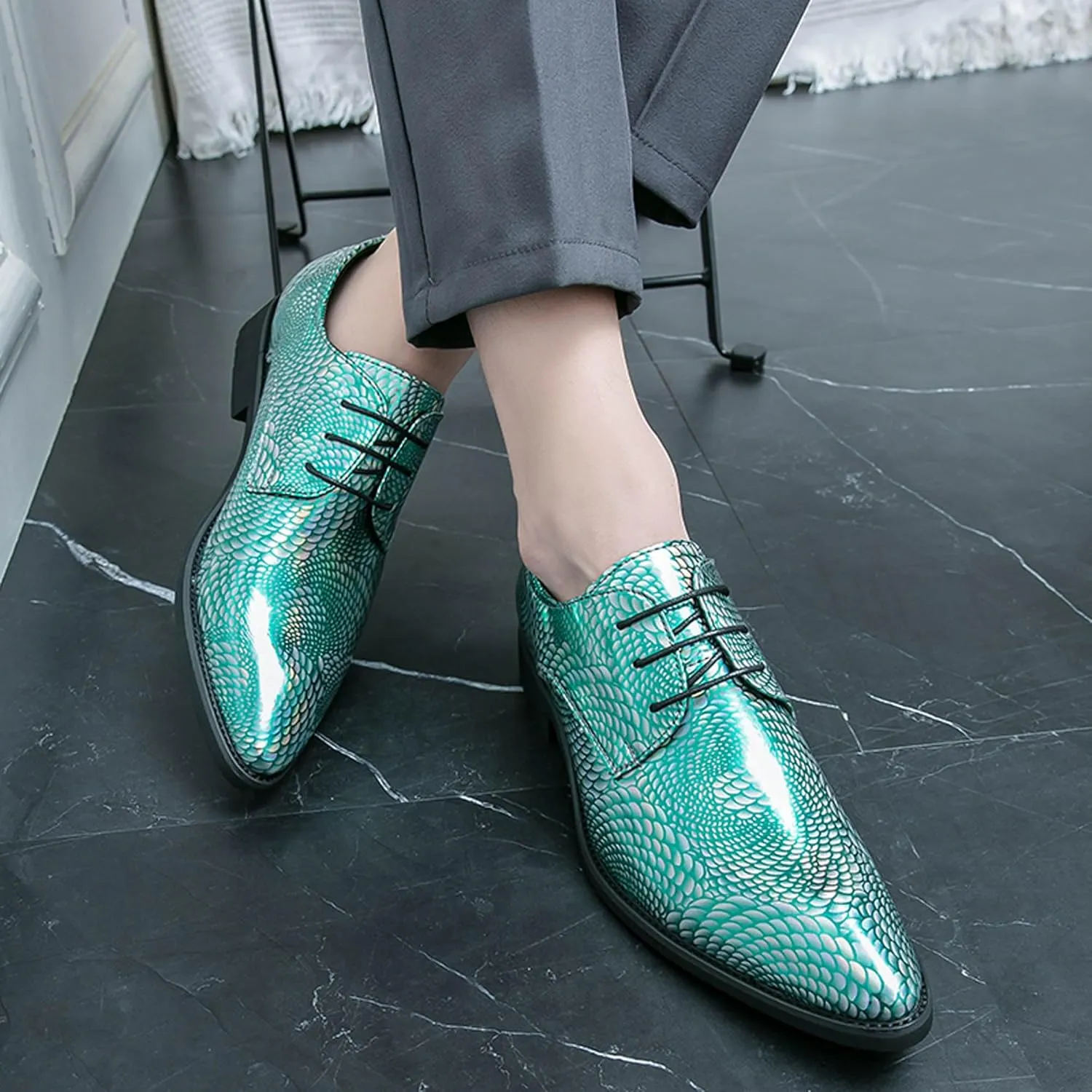Men's Formal Shoes Oxford Casual Retro Classic Comfortable Formal Dress Derby Business Formal Dress Shoes